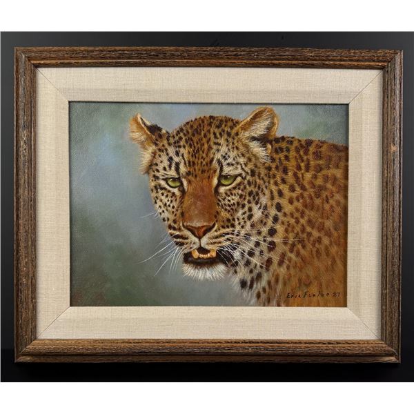 Eric Forlee Leopard Painting