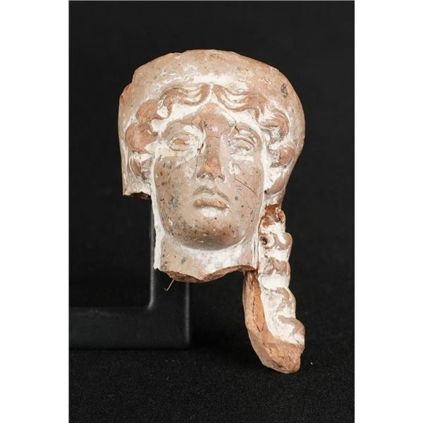 Ancient Etruscan Hellenistic Terracotta Head