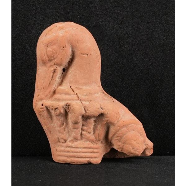 Ancient Egyptian Terracotta Goose Protome