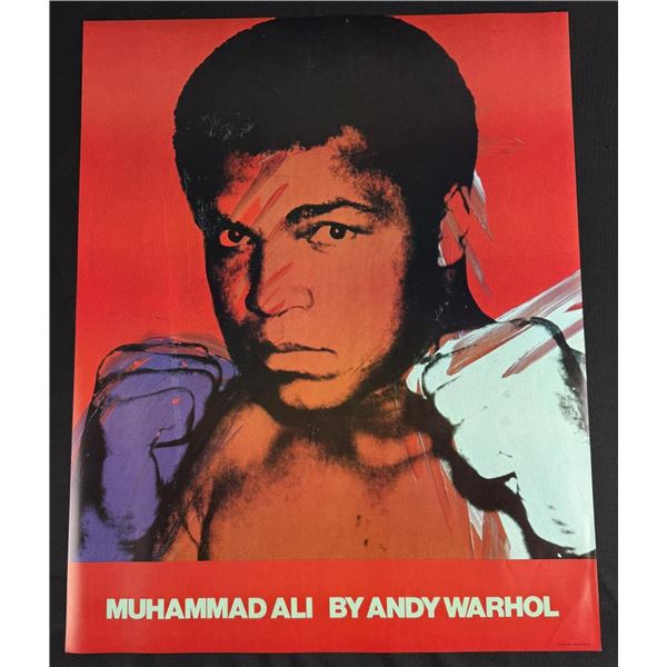 Andy Warhol Muhammad Ali Offset Lithograph
