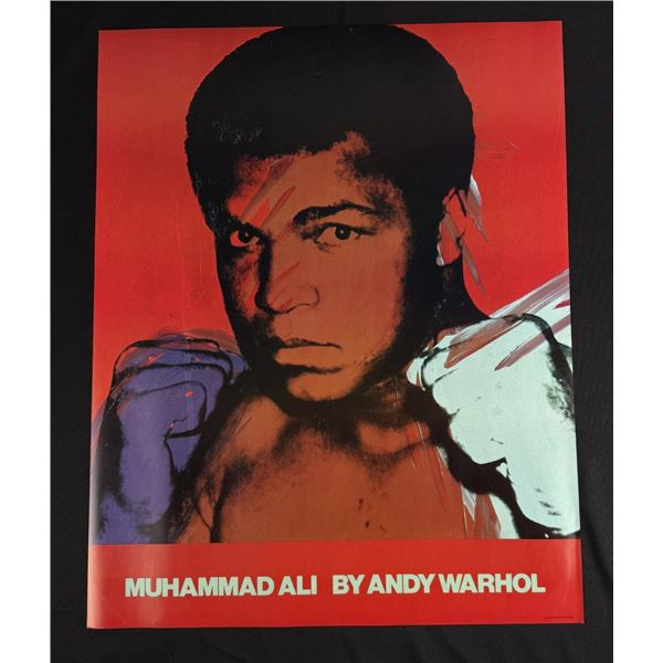 Andy Warhol Muhammad Ali Offset Lithograph