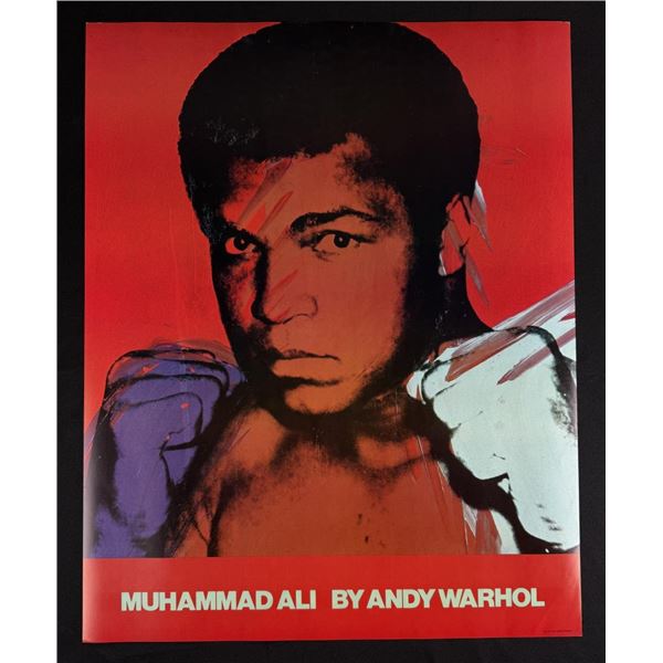Andy Warhol Muhammad Ali Offset Lithograph