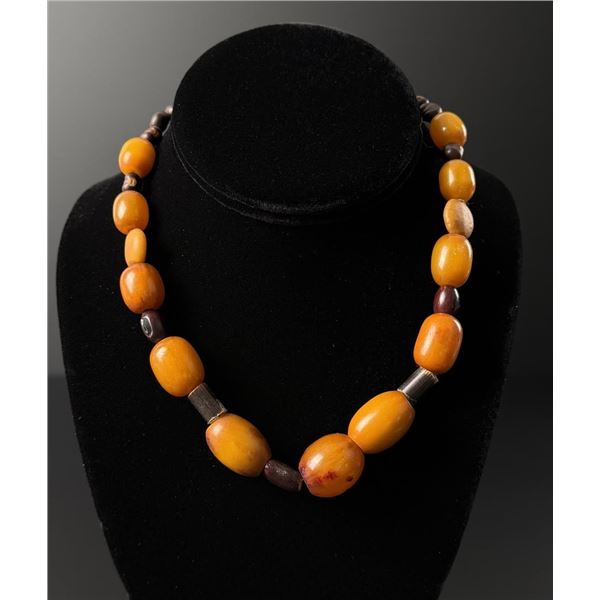 Baltic Butterscotch Amber Bead Necklace
