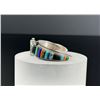 Image 2 : Charles Loloma Sterling Cobblestone Inlay Watch