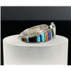 Image 3 : Charles Loloma Sterling Cobblestone Inlay Watch