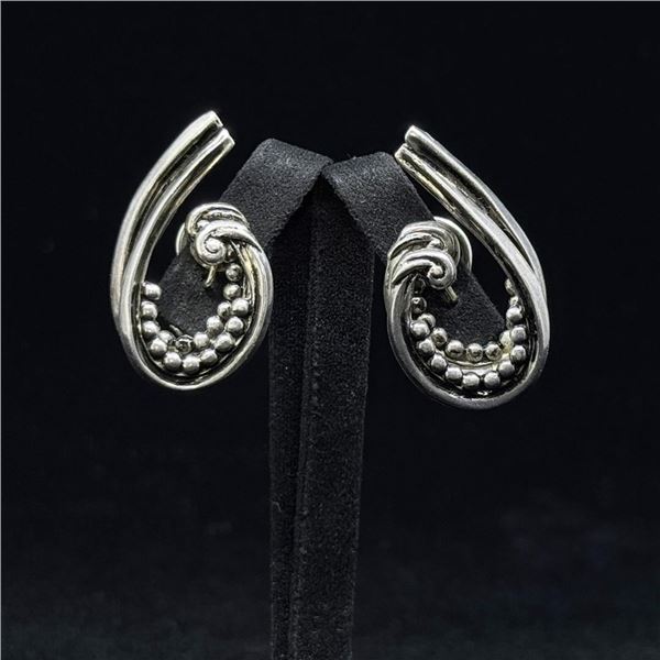 Margo de Taxco Mexico Sterling Silver Earrings