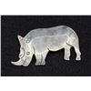Image 1 : Sterling Silver Rhino Rhinoceros Brooch