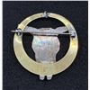 Image 2 : Ben F Chavez Navajo Sterling Steer Skull Brooch