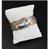 Image 2 : Calvin Begay Navajo Sterling Inlay Bracelet