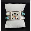 Image 2 : Florentine & Lela Panteah Zuni Sterling Bracelet