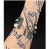 Image 3 : Florentine & Lela Panteah Zuni Sterling Bracelet