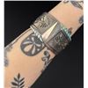 Image 1 : Leonard Jim Navajo Sterling Turquoise Bracelet