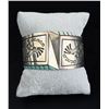 Image 2 : Leonard Jim Navajo Sterling Turquoise Bracelet