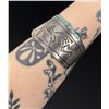 Image 4 : Leonard Jim Navajo Sterling Turquoise Bracelet