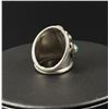 Image 5 : Zuni Snake Eye Sterling Silver Turquoise Ring