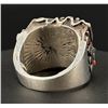 Image 7 : Danny Romero Navajo Sterling Turquoise Coral Ring