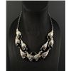 Image 1 : Richard L Reeve Apache Sterling Onyx Necklace