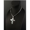 Image 1 : Arnold Blackgoat Navajo Sterling Cross Necklace