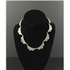 Image 2 : Taxco Mexico Sterling Chip Inlay Necklace