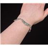Image 2 : Taxco Mexico Sterling Chip Inlay Bracelet