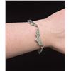Image 3 : Taxco Mexico Sterling Chip Inlay Bracelet