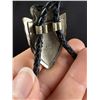 Image 4 : Bell Trading Post Sterling Agate Bolo Tie