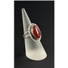 Image 2 : Navajo Sterling Silver Carnelian Ring