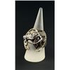 Image 2 : 14k Gold Sterling Horseshoe Ring