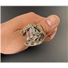 Image 5 : 14k Gold Sterling Horseshoe Ring