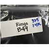 Image 6 : 14k Gold Sterling Horseshoe Ring
