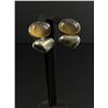 Image 1 : Rebecca Collins Quartz and Hematite Earrings