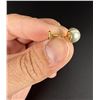Image 6 : 10K Gold Pearl Screw Back Earrings