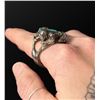 Image 5 : Navajo Sterling Turquoise Indian Chasing Deer Ring