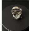 Image 6 : Navajo Sterling Turquoise Indian Chasing Deer Ring