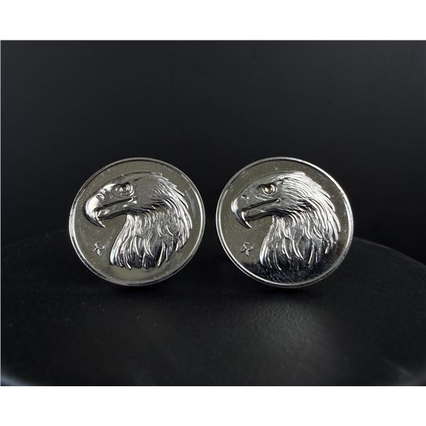 Gilroy Roberts Franklin Mint Sterling Cufflinks