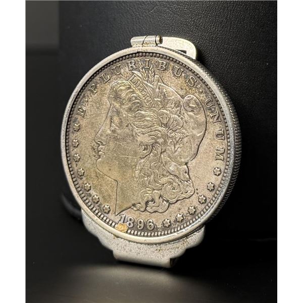 Anson 1896 Morgan Silver Dollar Money Clip
