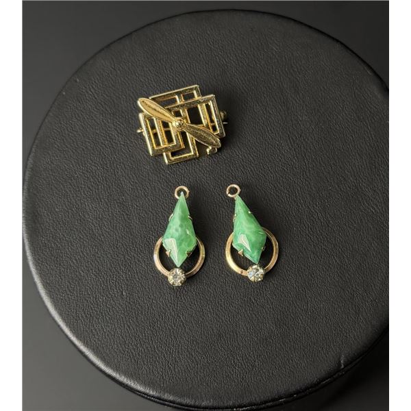 Pair of Art Deco Jewelry Pieces