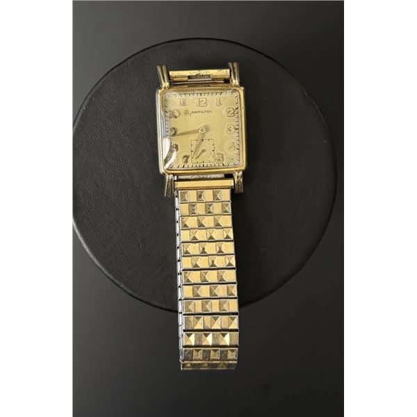 14K Gold Filled Hamilton 747 Watch
