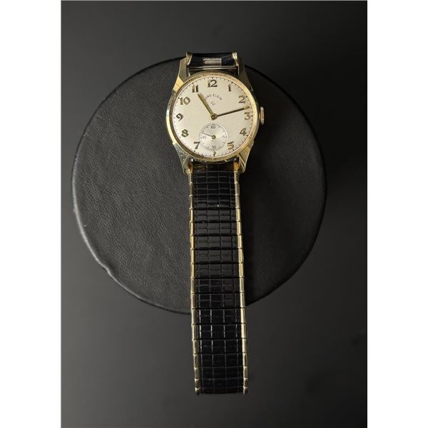 14K Gold 556 Schwab Lord Elgin Watch