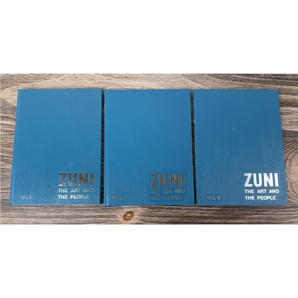 Zuni The Art and People Vol 1 to 3