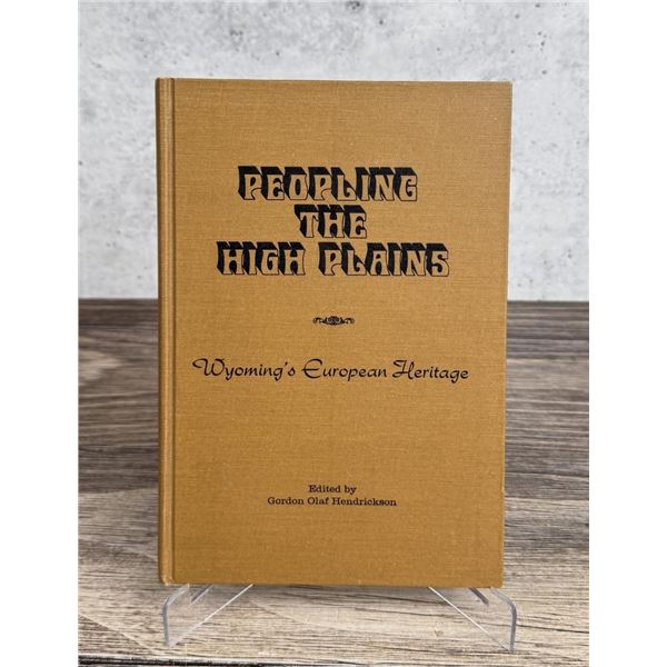 Peopling the High Plains