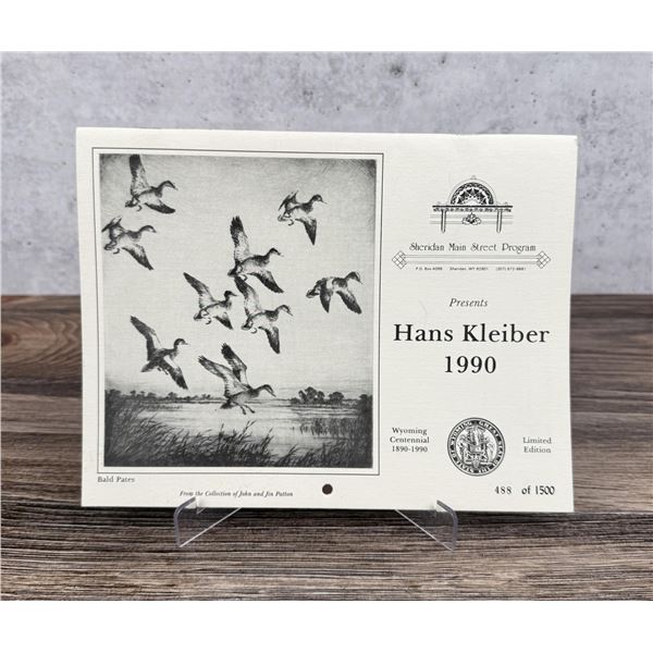 1990 Hans Kleiber Calendar