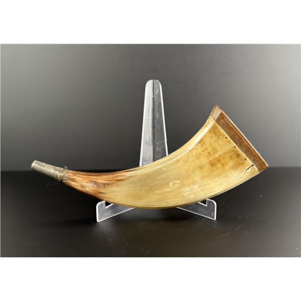 Antique Frontier Powder Horn