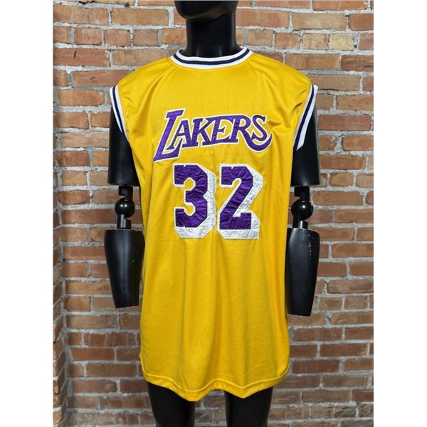 Vintage Los Angeles Lakers 32 Magic Johnson Jersey