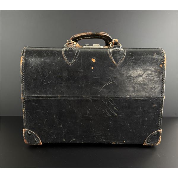 Antique Montana Leather Doctor Bag