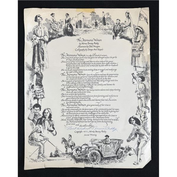 The Montana Woman by Norma Beatty Ashby