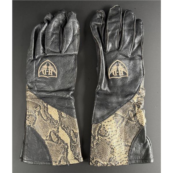 Harley Davidson Snakeskin Motorcycle Gloves