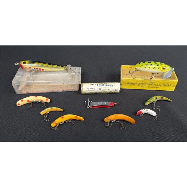 Collection of Antique Fishing Lures