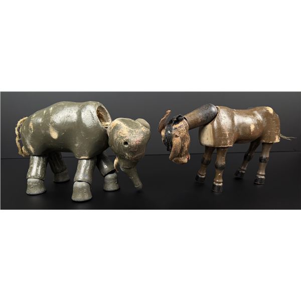 Charles M Russell Owned Schoenhut Circus Toys