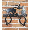 Image 1 : Roundup Rendezvous Cowboy Horseshoe Coat Rack